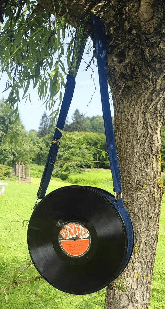 Sac Vyntage Jean zip "Pop Hits"
